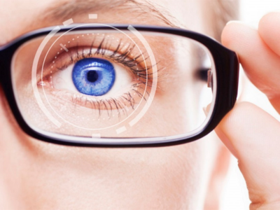 linkes Auge